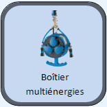 Boitier multi-énergies distribution d'air comprimé et d